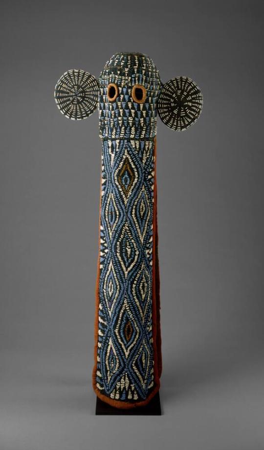 Elephant mask, unidentified Bamiléké artist, 1900–1950. MFAH.